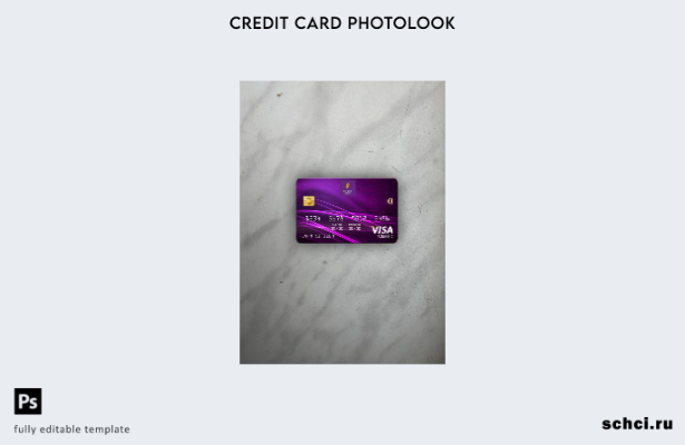 цифровая загрузка Нигерия Polaris Bank Visa Classic, фотоизображение, передний ш